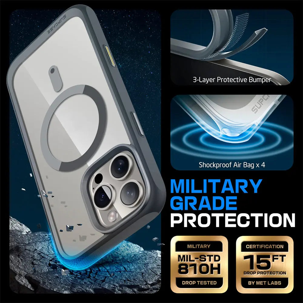 SUPCASE For iPhone 16 Pro Case with Camera Control Capture Button UB Mag Series Slim Protective Magnetic with MagSafe Phone Case