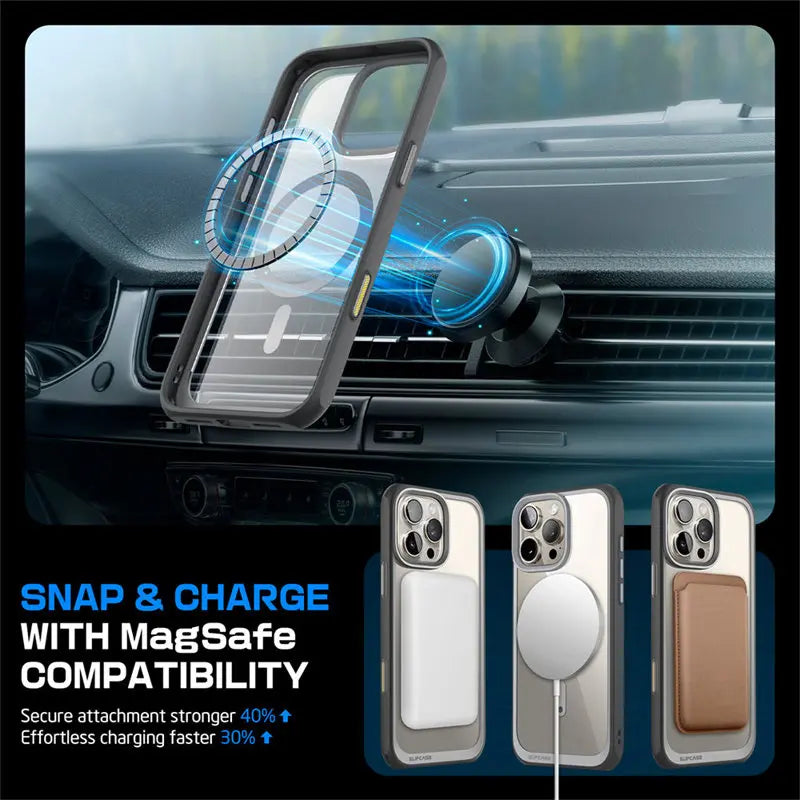 SUPCASE For iPhone 16 Pro Case with Camera Control Capture Button UB Mag Series Slim Protective Magnetic with MagSafe Phone Case