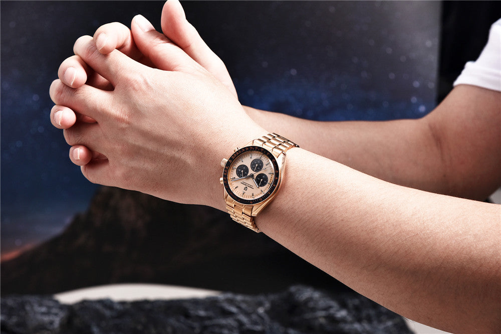 PAGANI DESIGN 2026 New Men's Watches Top Luxury Quartz Watch For Men Auto Date Speed Chronograph AR Sapphire Mirror Wrist watch