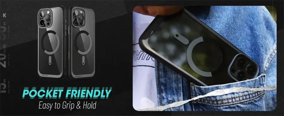 SUPCASE For iPhone 16 Pro Case with Camera Control Capture Button UB Mag Series Slim Protective Magnetic with MagSafe Phone Case