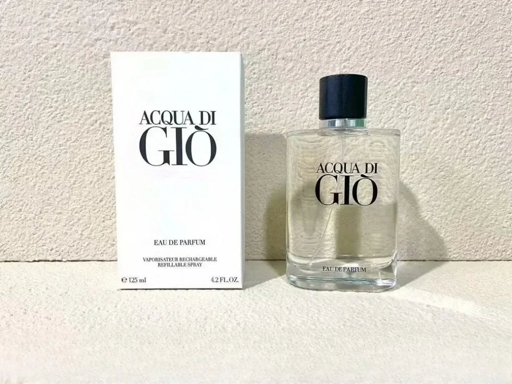 Brand Inspired Giorgio Acqua di Gio Pour Homme Eau de Toilette, Aquatic Fresh Fragrance for Men, Long Lasting Masculine Scent