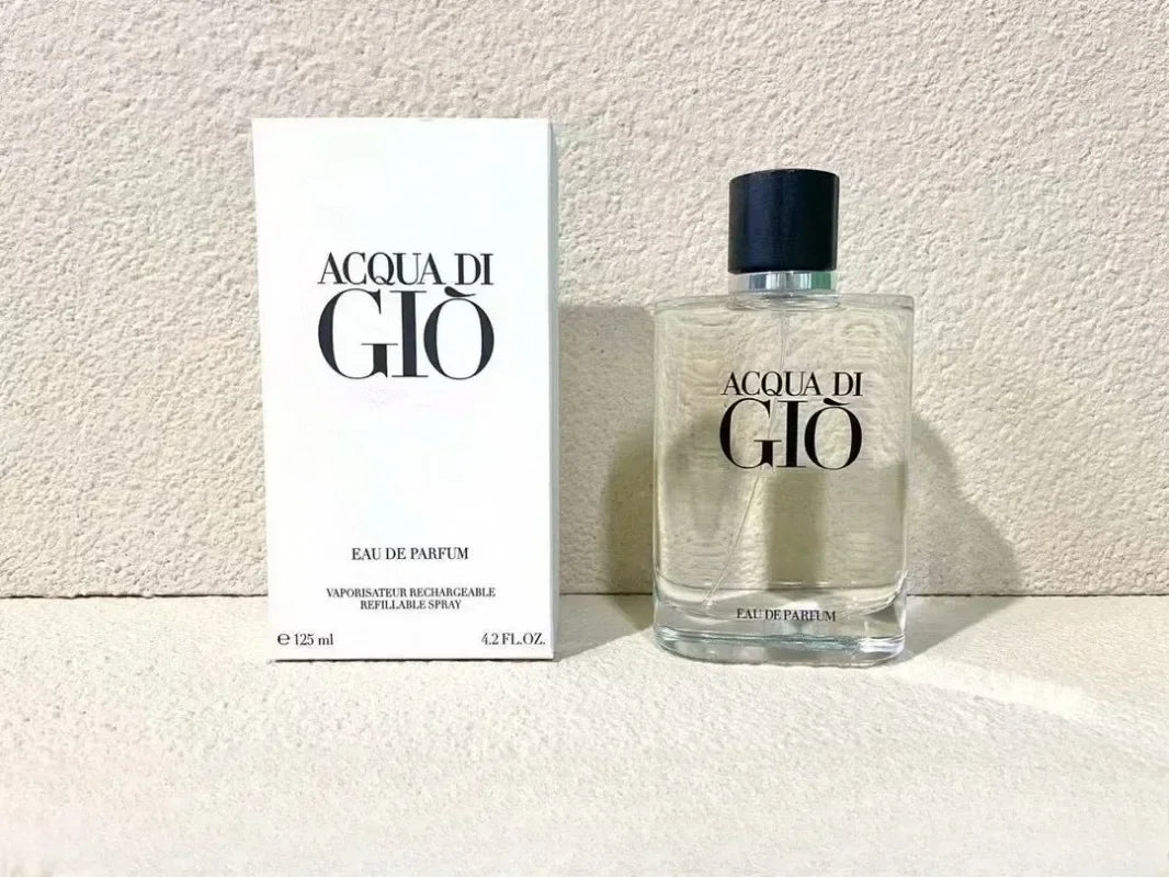 Brand Inspired Giorgio Acqua di Gio Pour Homme Eau de Toilette, Aquatic Fresh Fragrance for Men, Long Lasting Masculine Scent