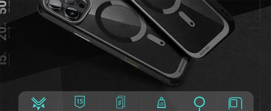 SUPCASE For iPhone 16 Pro Case with Camera Control Capture Button UB Mag Series Slim Protective Magnetic with MagSafe Phone Case