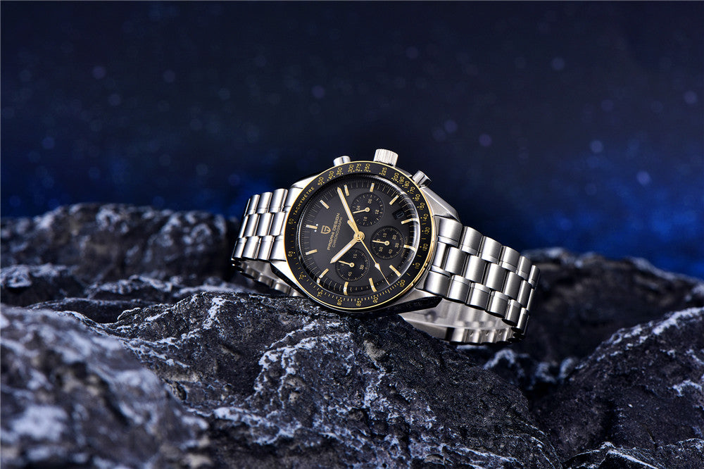 PAGANI DESIGN 2026 New Men's Watches Top Luxury Quartz Watch For Men Auto Date Speed Chronograph AR Sapphire Mirror Wrist watch