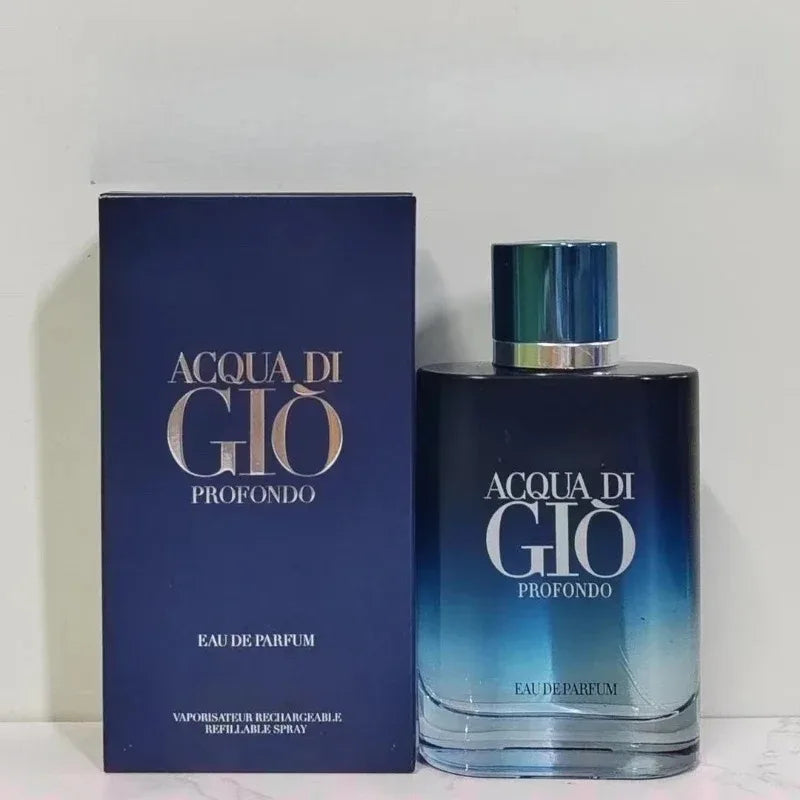 Brand Inspired Giorgio Acqua di Gio Pour Homme Eau de Toilette, Aquatic Fresh Fragrance for Men, Long Lasting Masculine Scent