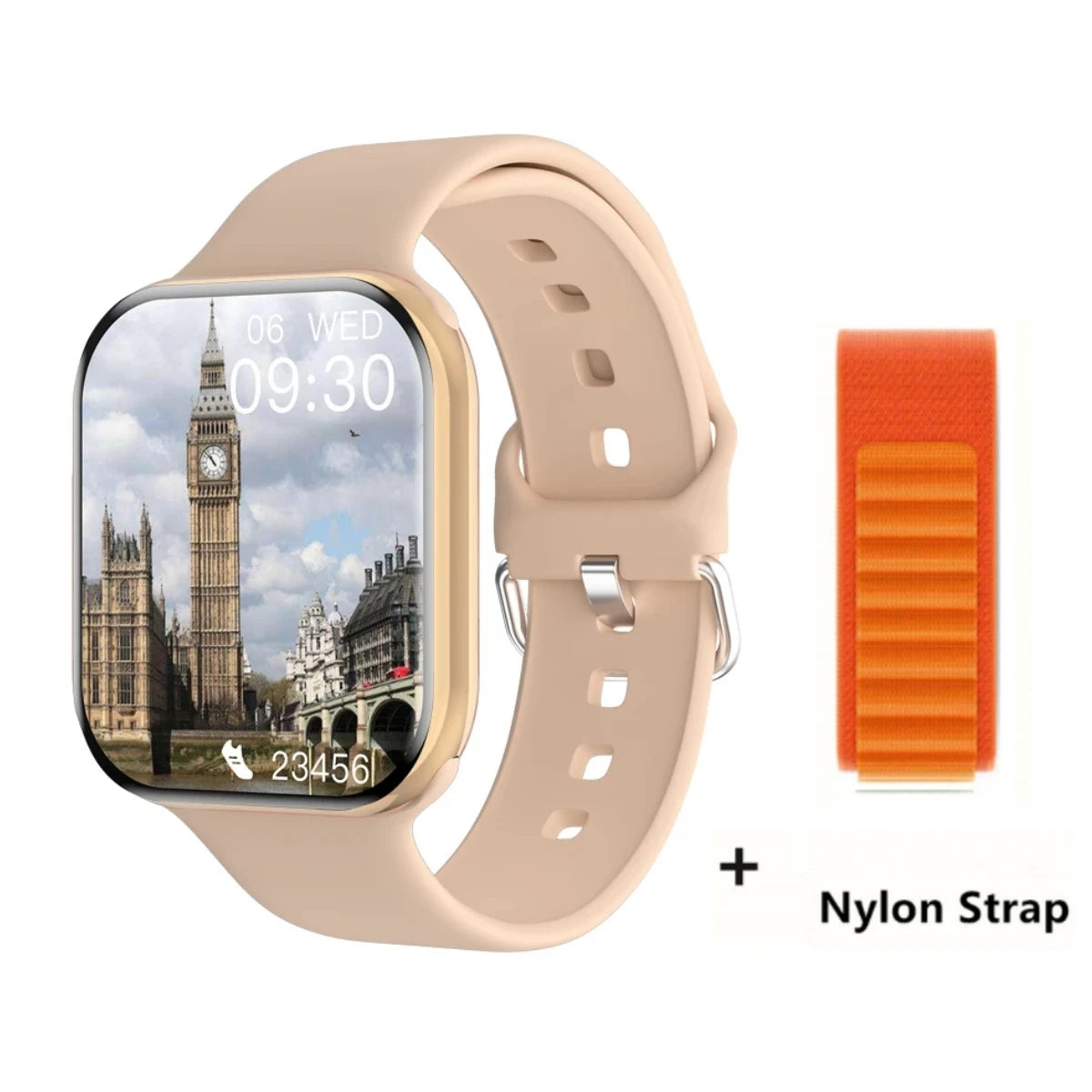 2025 Series 10 Watch 10 GPS Smart Watch Memory Music Video Bluetooth Call Heart Rate Waterproof NFC Smartwatch For Apple Android