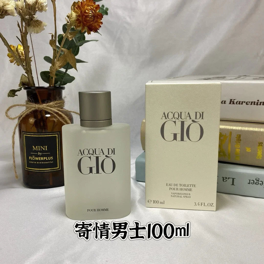 Brand Inspired Giorgio Acqua di Gio Pour Homme Eau de Toilette, Aquatic Fresh Fragrance for Men, Long Lasting Masculine Scent