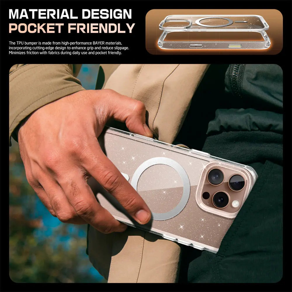 SUPCASE For iPhone 16 Pro Case with Camera Control Capture Button UB Mag Series Slim Protective Magnetic with MagSafe Phone Case