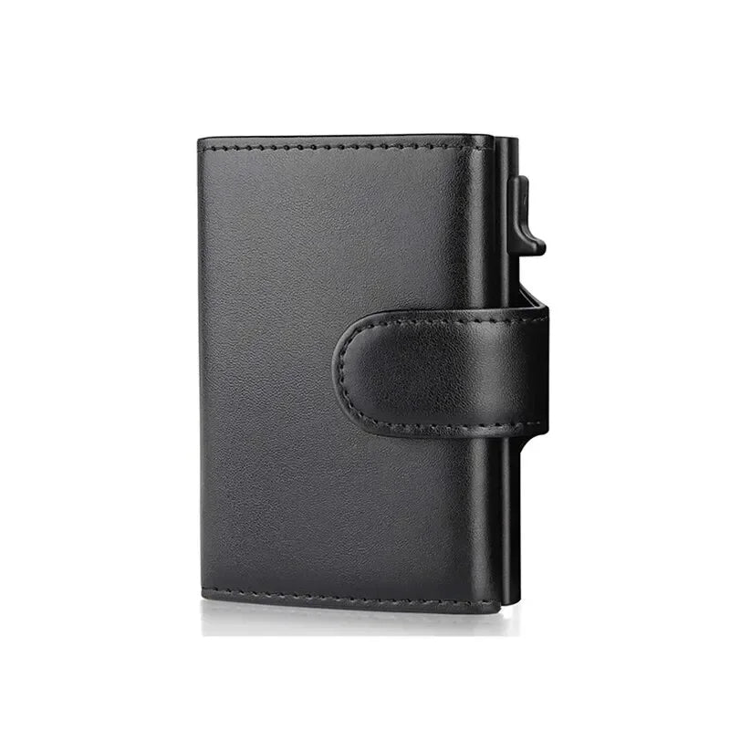 Anti Rfid Men Wallets Card Holder Trifold Wallet with Coin Pocket Money Bags Smart Wallet Purse for Men Carteira Masculina