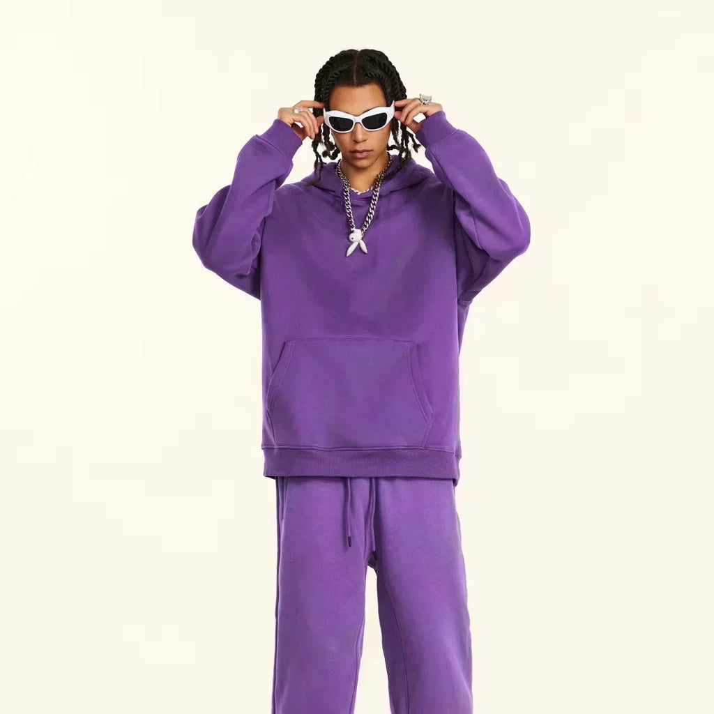 Men's casual Longing for Freedom pattern hooded sweatshirt Sweater machine washable Spring and autumn streetwear Hooded pullover