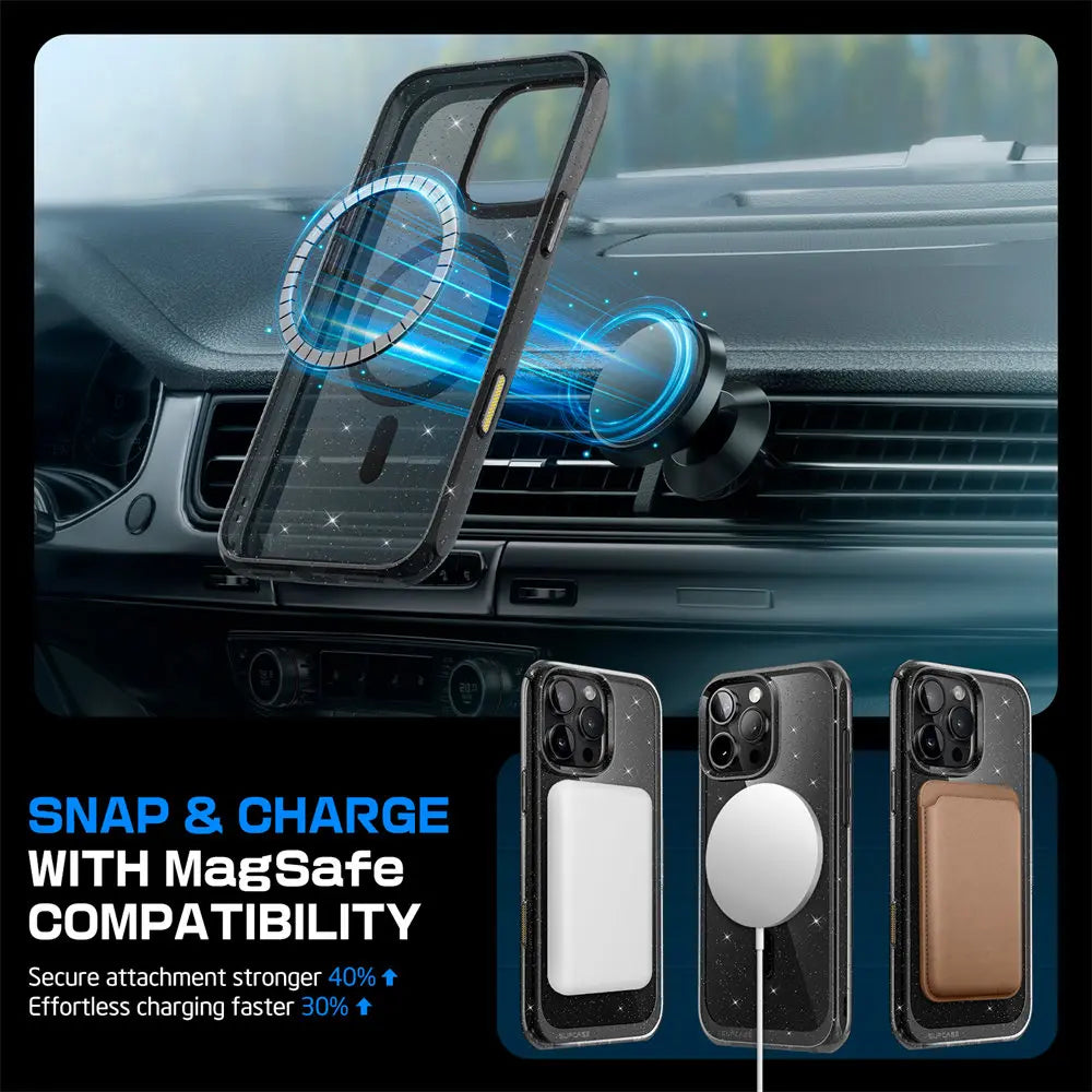 SUPCASE For iPhone 16 Pro Case with Camera Control Capture Button UB Mag Series Slim Protective Magnetic with MagSafe Phone Case