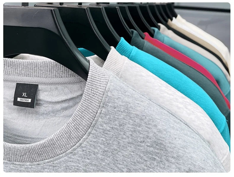 Designer Brand Men's Round Neck Sweatshirt Autumn New Fashion Thickened Warm Luxury Pony Embroidery Loose Casual Paul Pullover