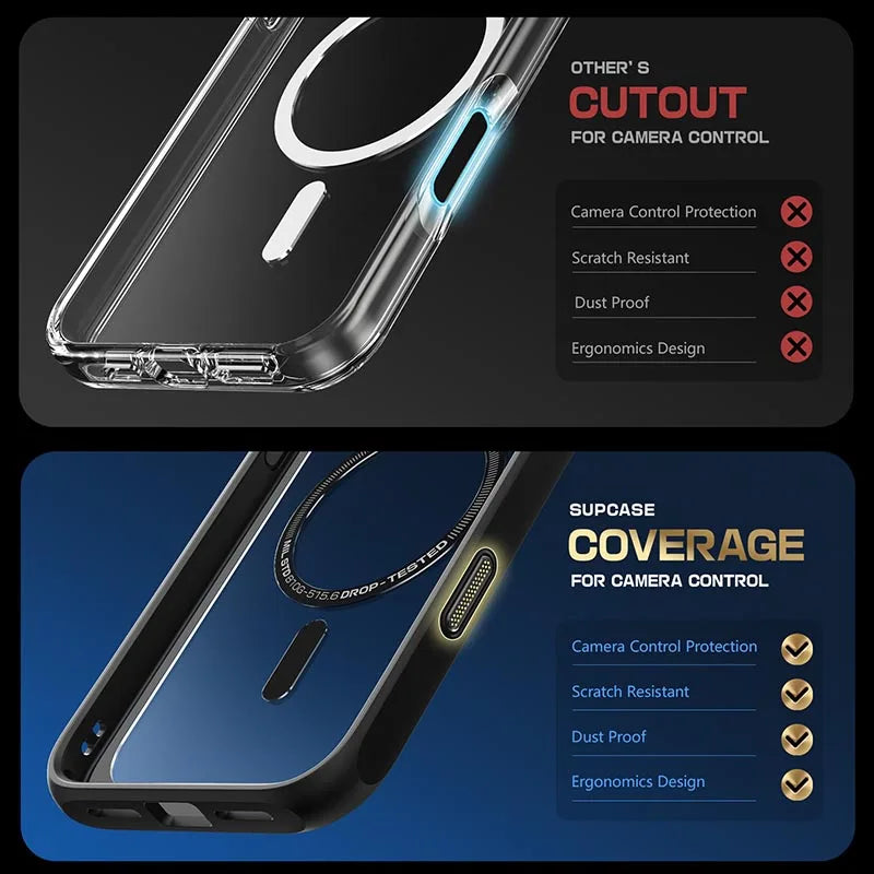 SUPCASE For iPhone 16 Pro Case with Camera Control Capture Button UB Mag Series Slim Protective Magnetic with MagSafe Phone Case