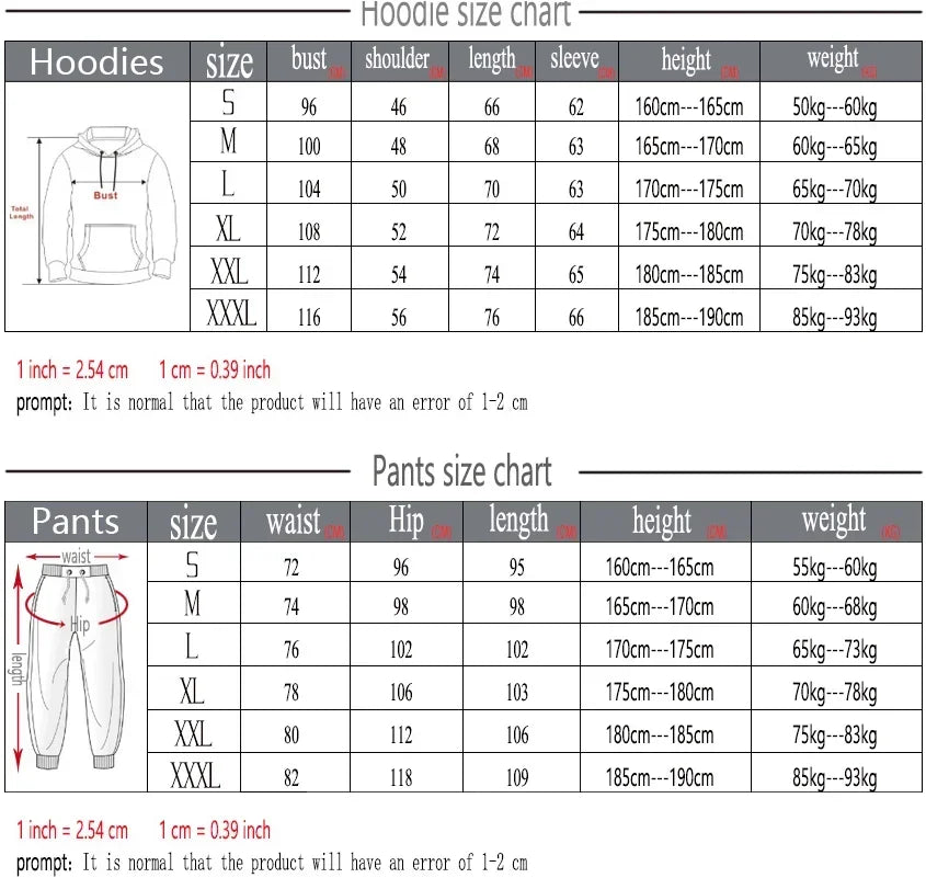 New autumn and winter men's long-sleeved hoodie; pants two-piece set of fashionable outdoor sportswear.