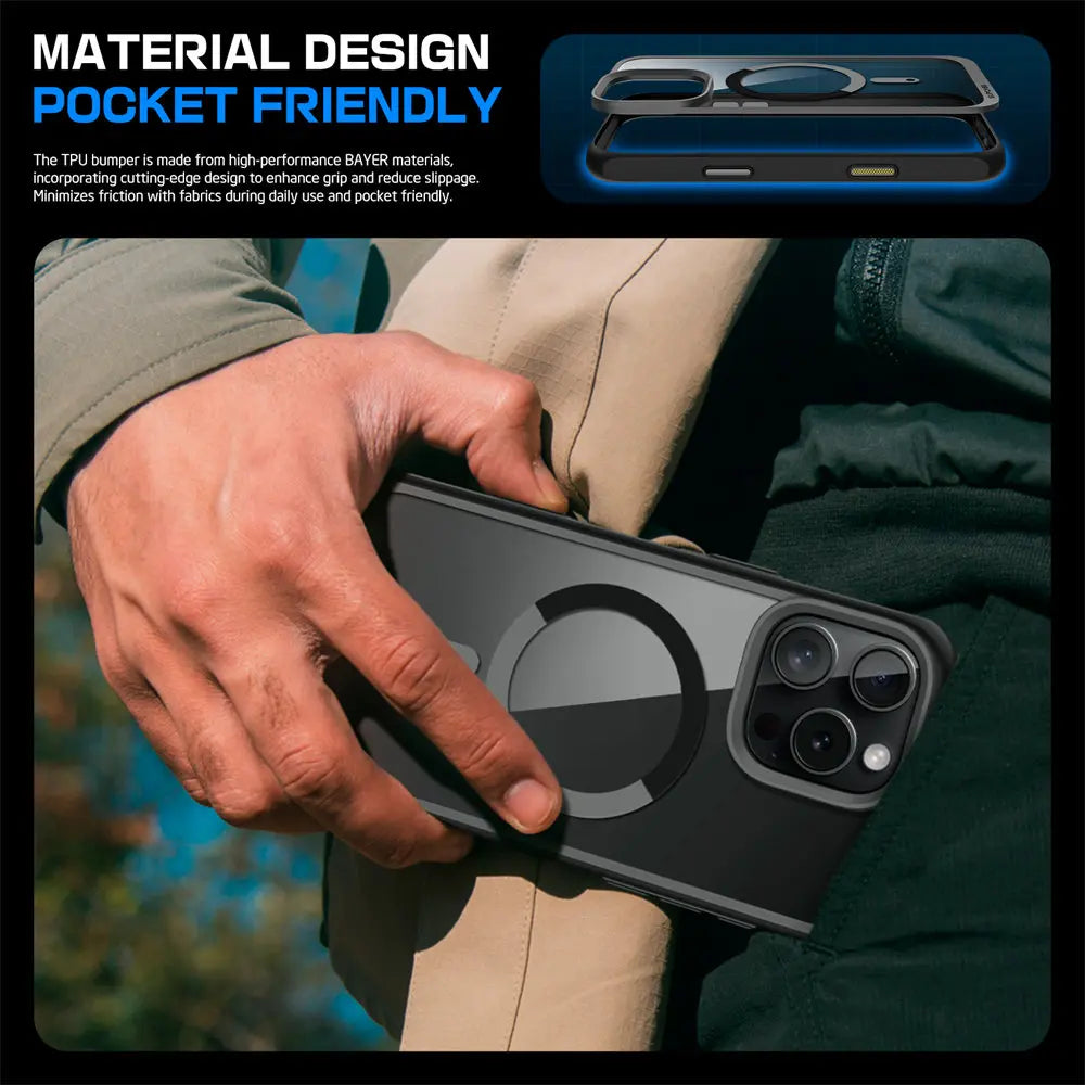 SUPCASE For iPhone 16 Pro Case with Camera Control Capture Button UB Mag Series Slim Protective Magnetic with MagSafe Phone Case