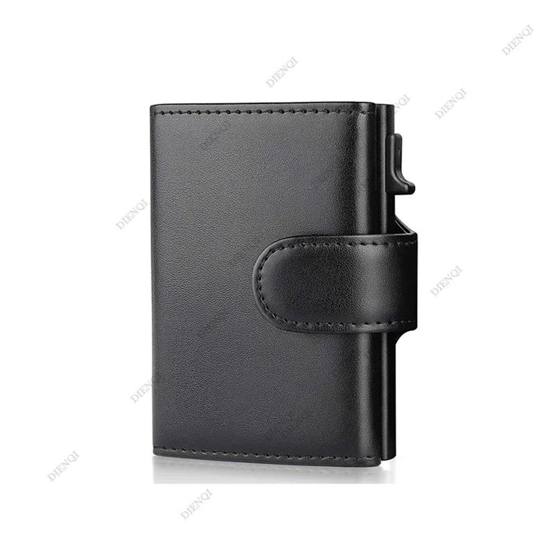 Anti Rfid Men Wallets Card Holder Trifold Wallet with Coin Pocket Money Bags Smart Wallet Purse for Men Carteira Masculina
