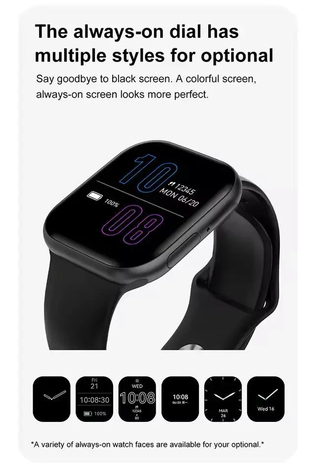 2025 Series 10 Watch 10 GPS Smart Watch Memory Music Video Bluetooth Call Heart Rate Waterproof NFC Smartwatch For Apple Android