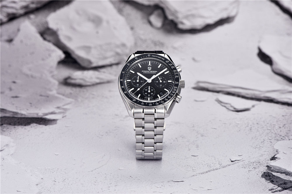 PAGANI DESIGN 2026 New Men's Watches Top Luxury Quartz Watch For Men Auto Date Speed Chronograph AR Sapphire Mirror Wrist watch