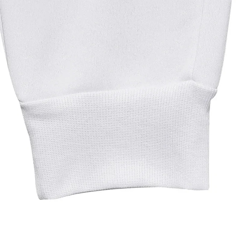 Autumn and Winter Printed New Men's Velvet Hoodie, Work Clothes, Pants Set, Sports Fashion, Leisure Multi Pocket 2-piece Set