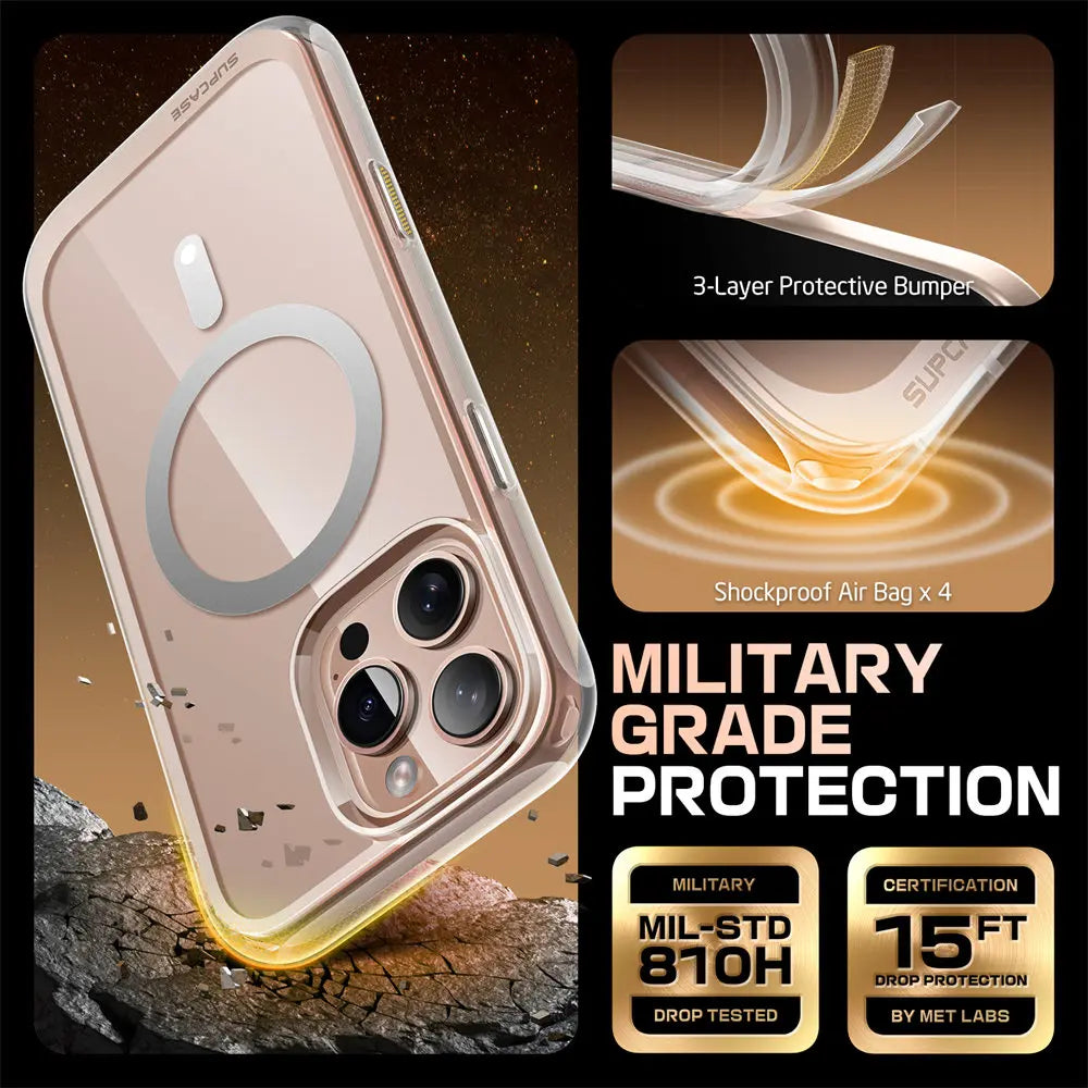 SUPCASE For iPhone 16 Pro Case with Camera Control Capture Button UB Mag Series Slim Protective Magnetic with MagSafe Phone Case