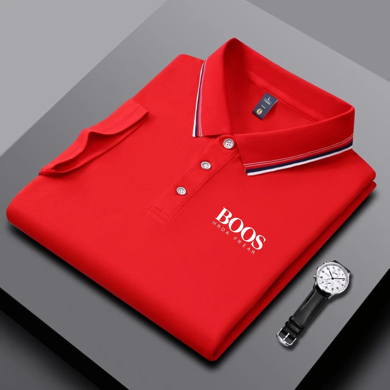 Summer New Men's Short Sleeved Polo Shirt Fashion Design Golf Top Casual T-shirt