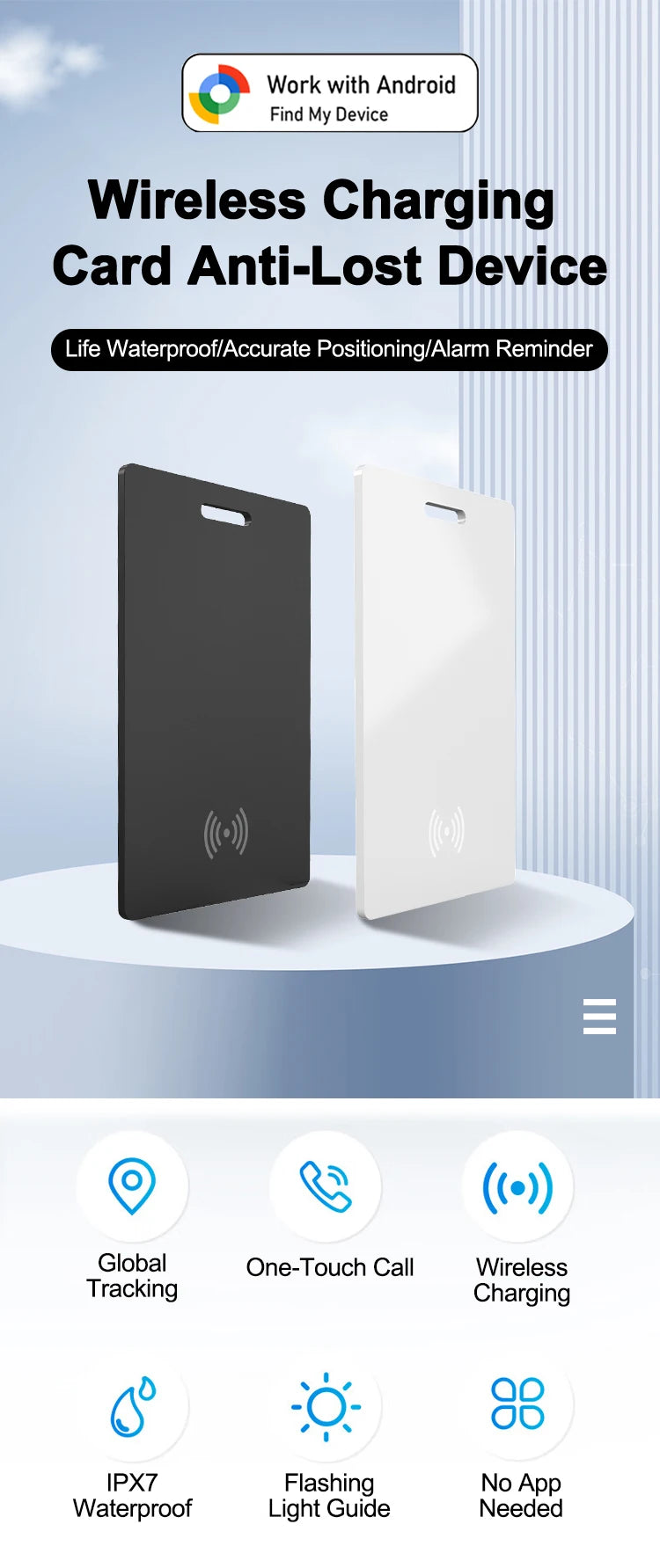 Google Find My GpsTracker Android Portable GPS Tracker Gps For Bicycle For Children Never Lose Things Gps Locator Detector