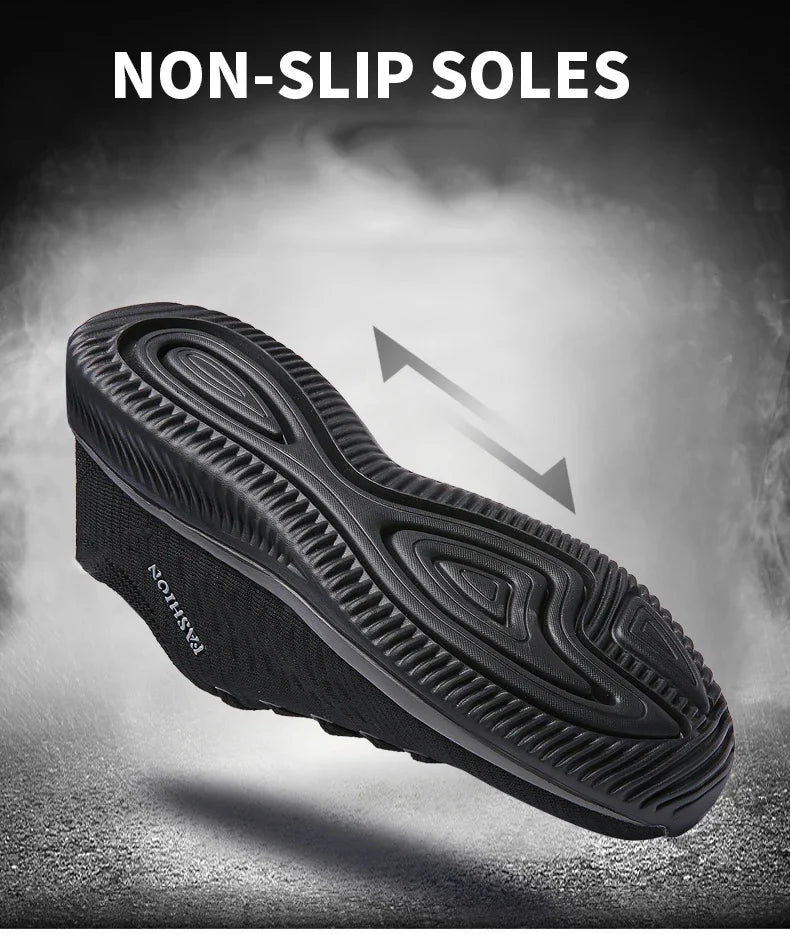 Men Running Walking Knit Shoe Casual Sneakers Breathable Sports Running Athletic Gym Lightweight Outdoor Women Shoes Size38-47